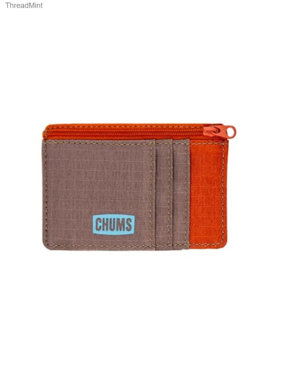 Slim RFID Zip Wallet Compact Multi-Compartment Card Coin Pocket